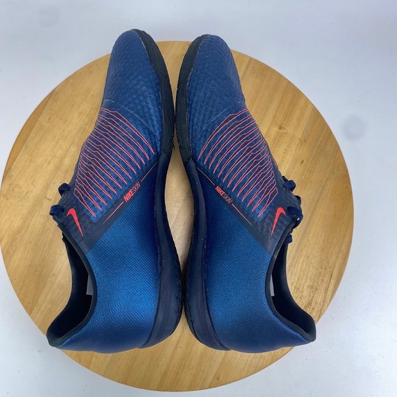 Nike Phantom Venom Academy Indoor Soccer Shoes Men\'s 11 Blue Orange AO0570-440‎